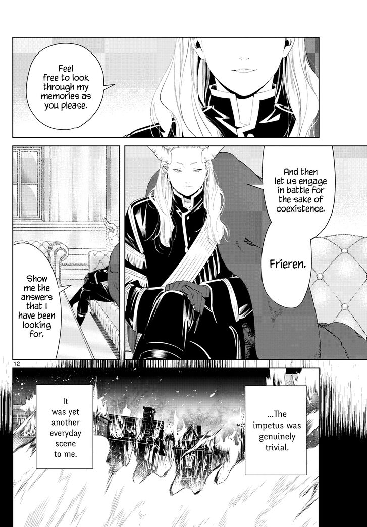 Frieren: Beyond Journey's End Manga Chapter 87 page 11 - Affection scene