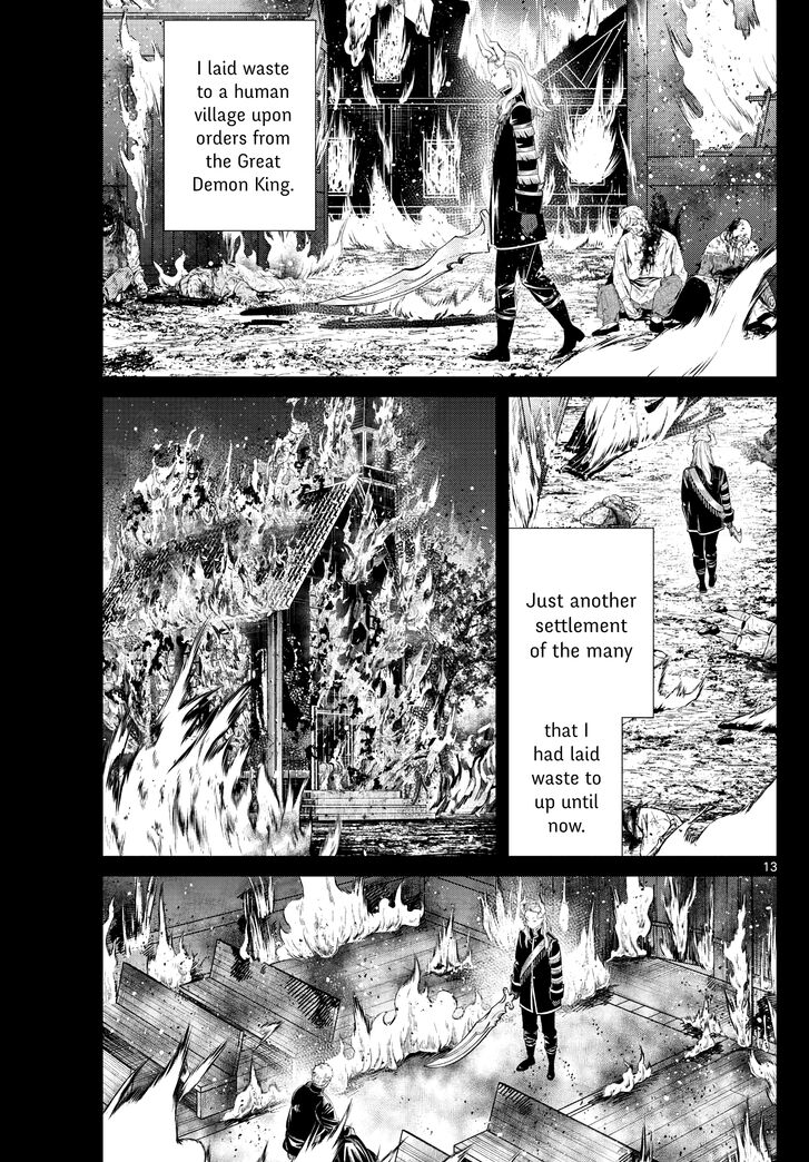 Frieren: Beyond Journey's End Manga Chapter 87 page 12 - Affection scene