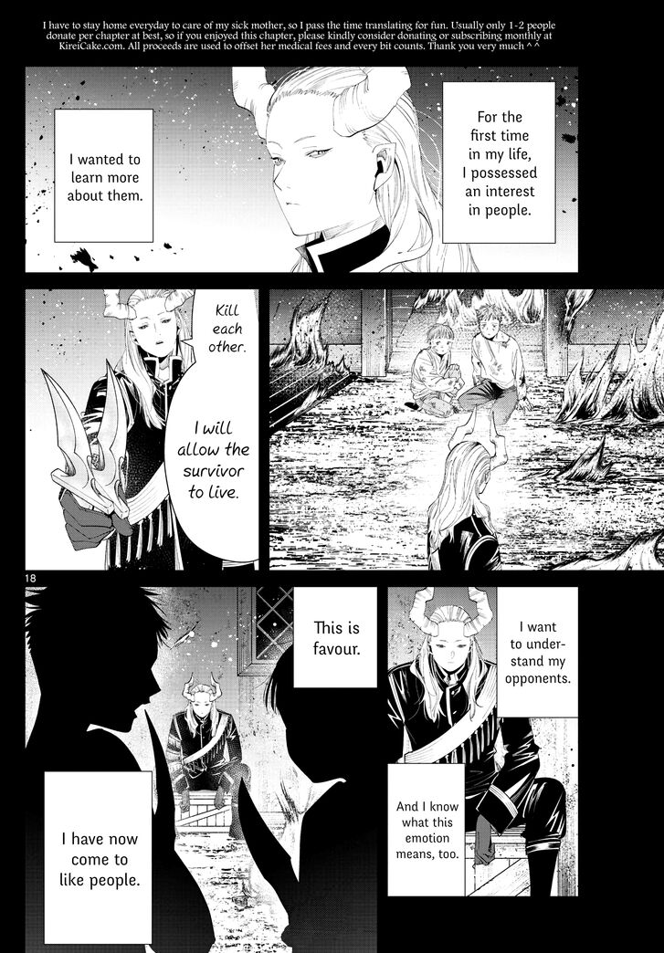 Frieren: Beyond Journey's End Manga Chapter 87 page 17 - Affection scene