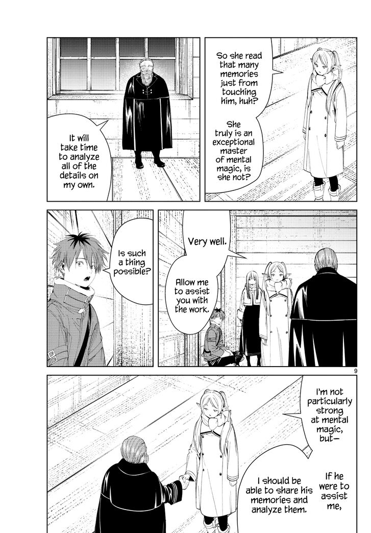 Frieren: Beyond Journey's End Manga Chapter 87 page 8 - Affection scene