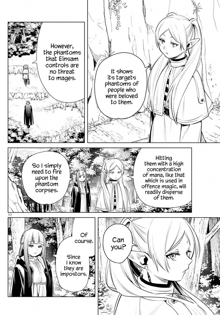 Frieren: Beyond Journey's End Manga Chapter 9 page 11 - Phantoms of the Dead scene