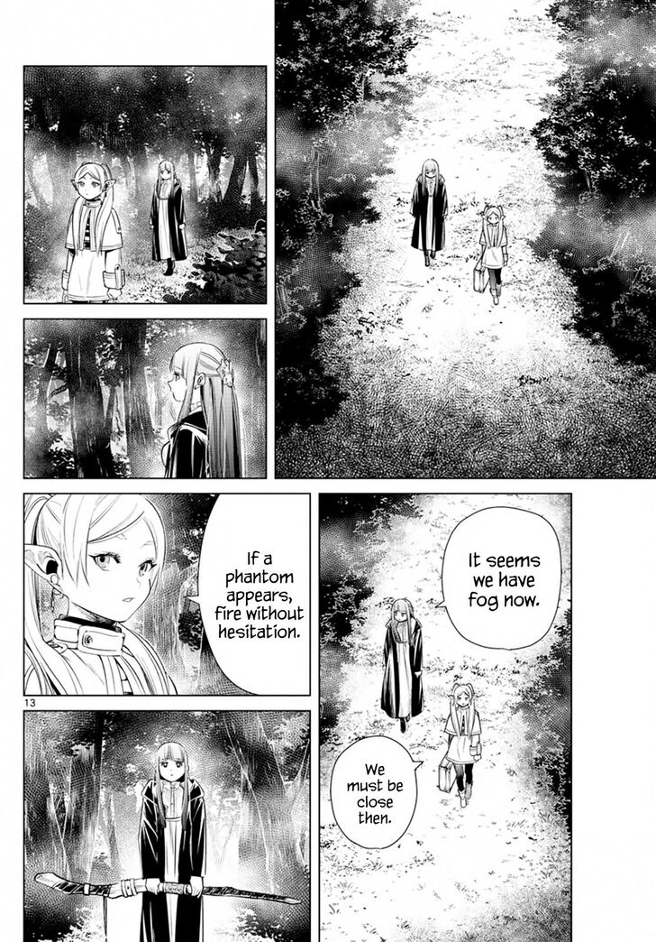 Frieren: Beyond Journey's End Manga Chapter 9 page 13 - Phantoms of the Dead scene