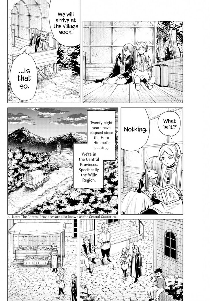 Frieren: Beyond Journey's End Manga Chapter 9 page 5 - Phantoms of the Dead scene