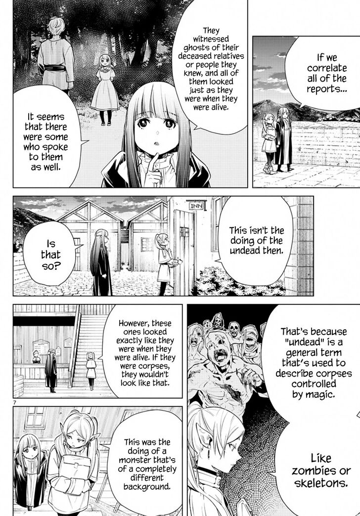 Frieren: Beyond Journey's End Manga Chapter 9 page 7 - Phantoms of the Dead scene