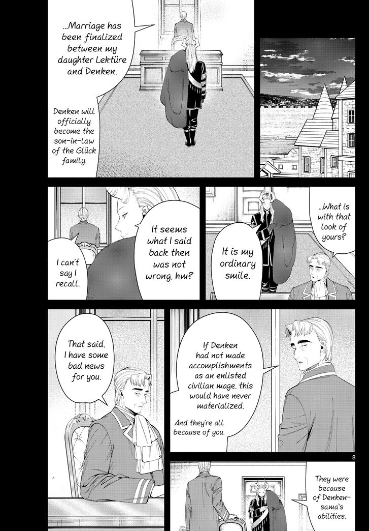 Frieren: Beyond Journey's End Manga Chapter 92 page 7 - The End of Weise scene
