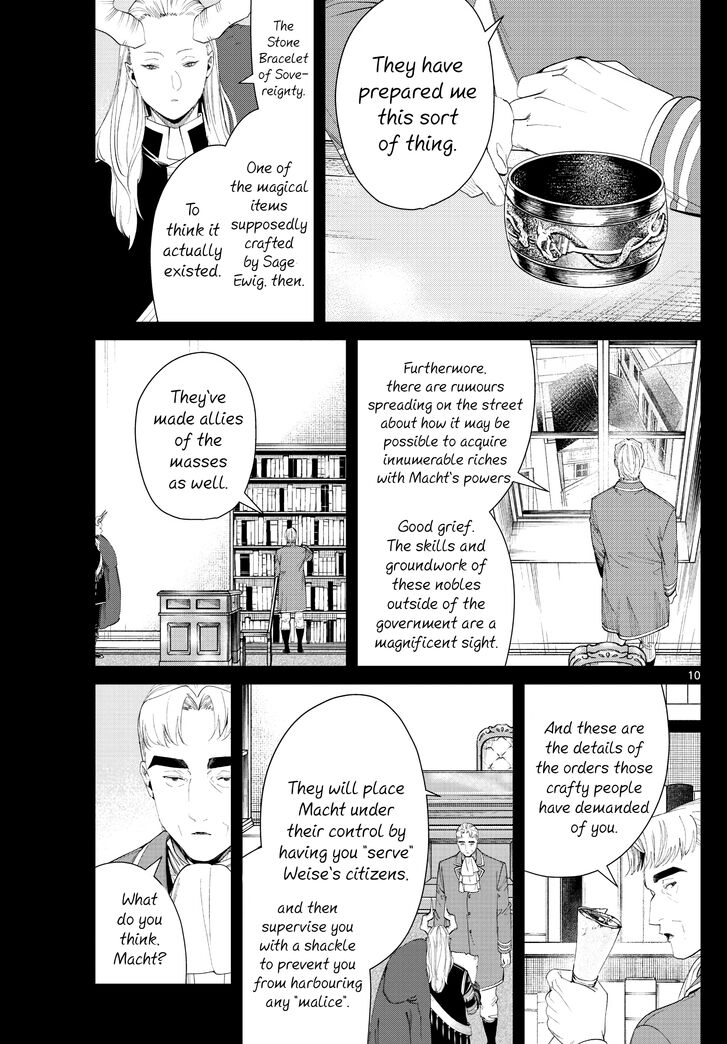 Frieren: Beyond Journey's End Manga Chapter 92 page 9 - The End of Weise scene