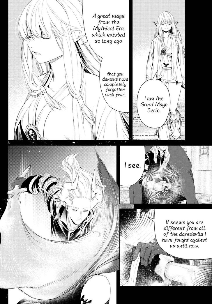 Frieren: Beyond Journey's End Manga Chapter 93 page 8 - The Great Barrier scene