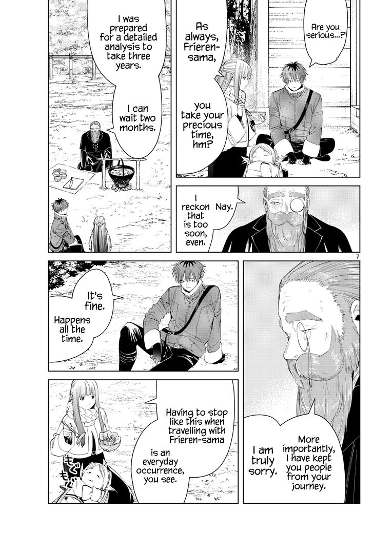 Frieren: Beyond Journey's End Manga Chapter 94 page 7 - Analysis scene