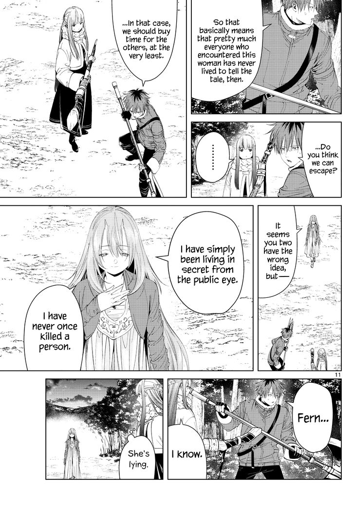 Frieren: Beyond Journey's End Manga Chapter 95 page 11 - Nameless Greater Demon scene