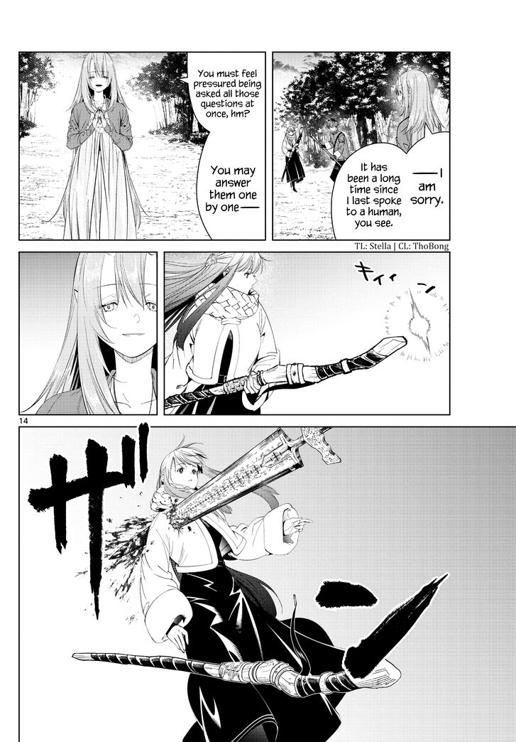 Frieren: Beyond Journey's End Manga Chapter 95 page 14 - Nameless Greater Demon scene