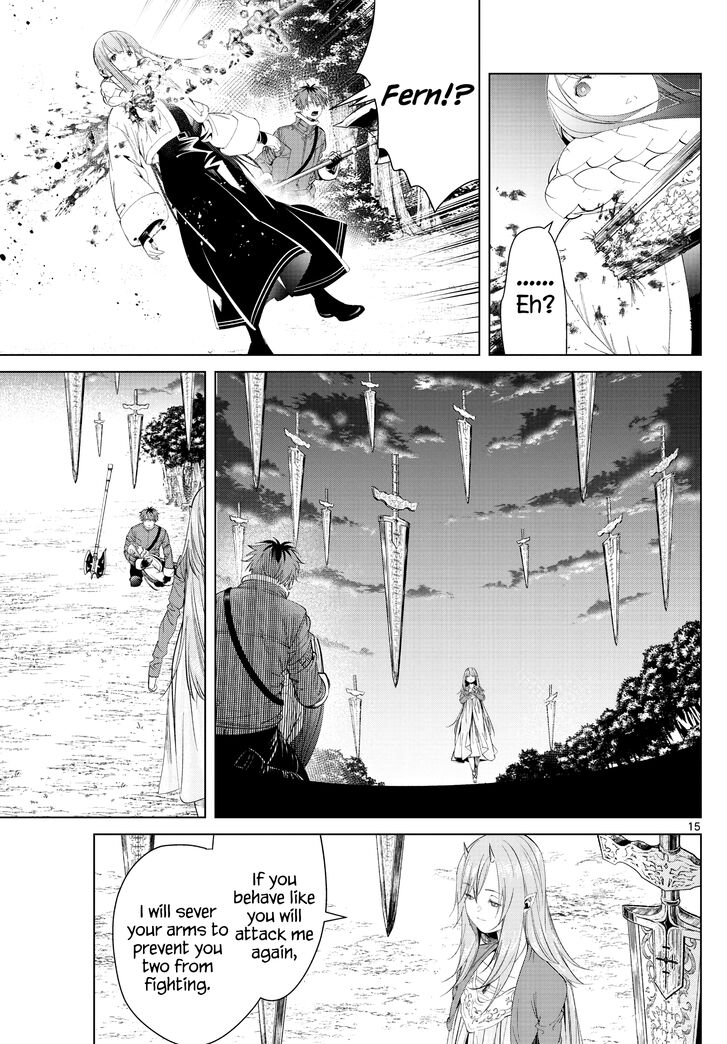 Frieren: Beyond Journey's End Manga Chapter 95 page 15 - Nameless Greater Demon scene