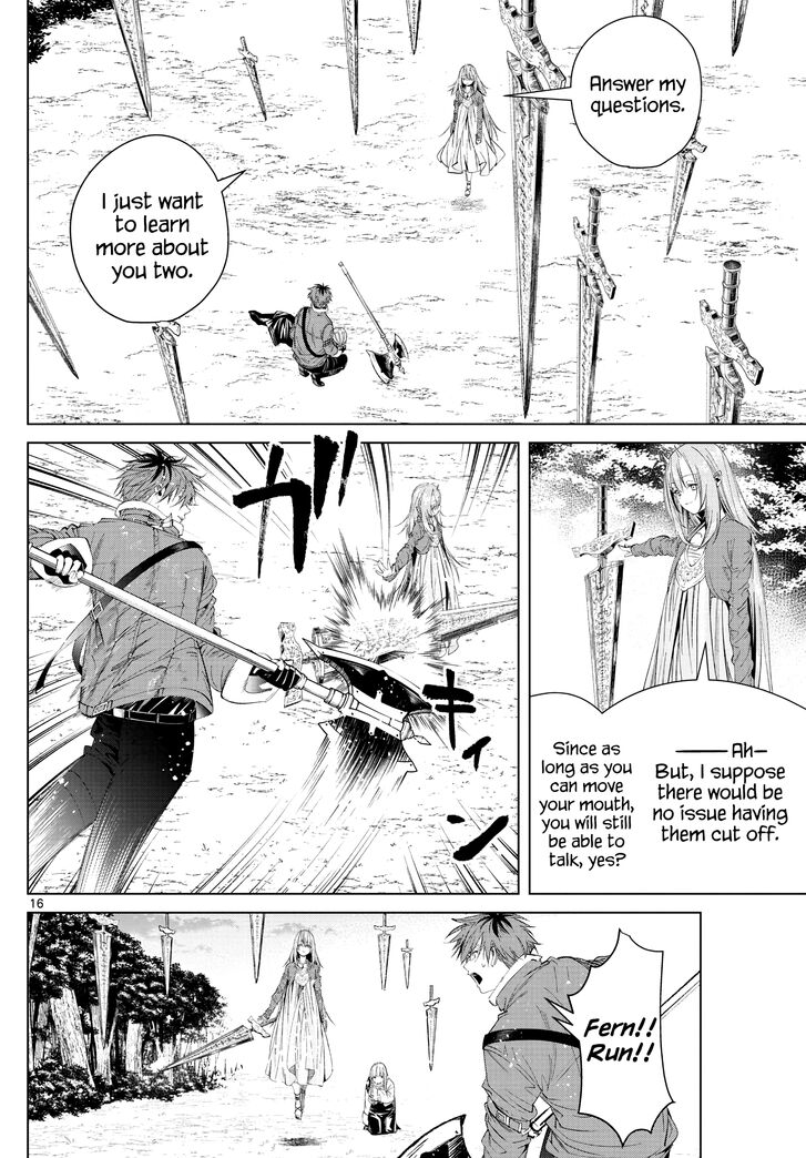 Frieren: Beyond Journey's End Manga Chapter 95 page 16 - Nameless Greater Demon scene