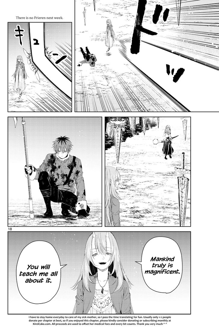 Frieren: Beyond Journey's End Manga Chapter 95 page 18 - Nameless Greater Demon scene