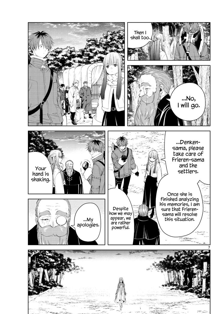 Frieren: Beyond Journey's End Manga Chapter 95 page 7 - Nameless Greater Demon scene