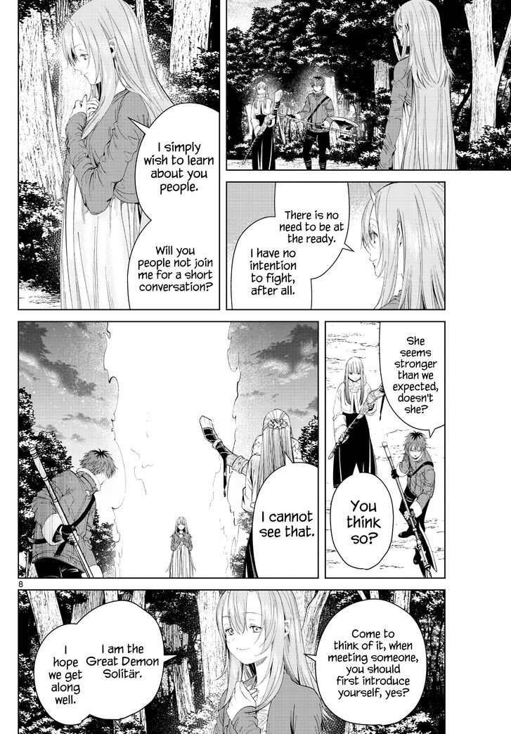 Frieren: Beyond Journey's End Manga Chapter 95 page 8 - Nameless Greater Demon scene
