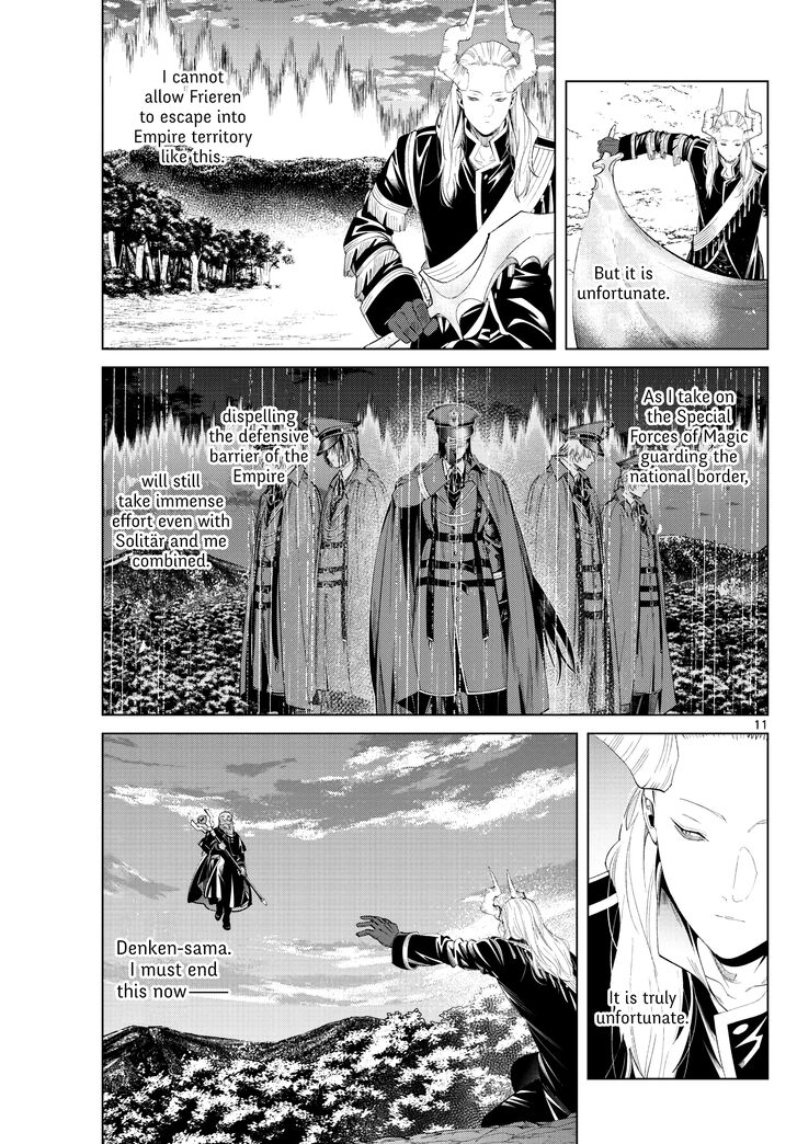 Frieren: Beyond Journey's End Manga Chapter 96 page 11 - Master and Apprentice scene