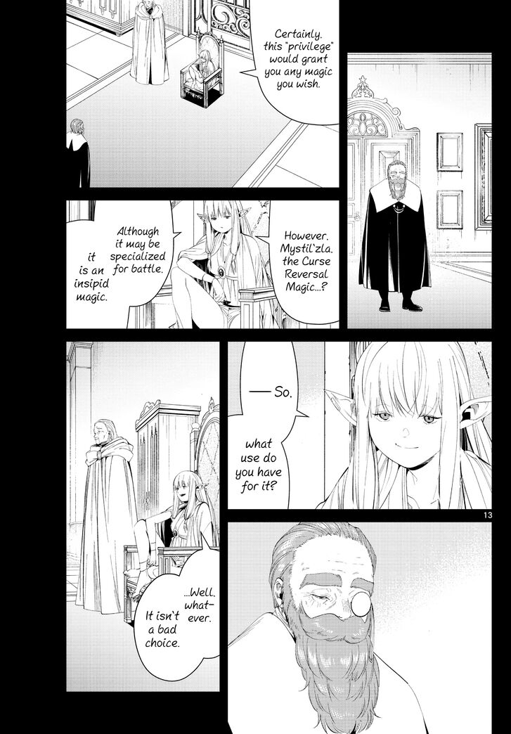 Frieren: Beyond Journey's End Manga Chapter 96 page 13 - Master and Apprentice scene