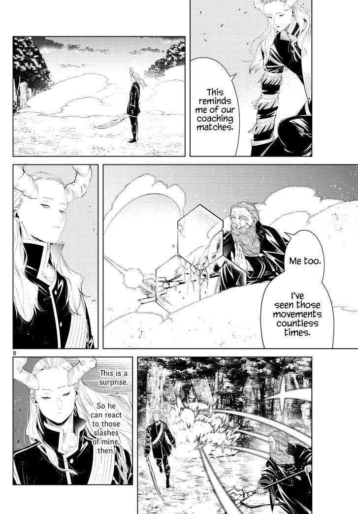 Frieren: Beyond Journey's End Manga Chapter 96 page 8 - Master and Apprentice scene