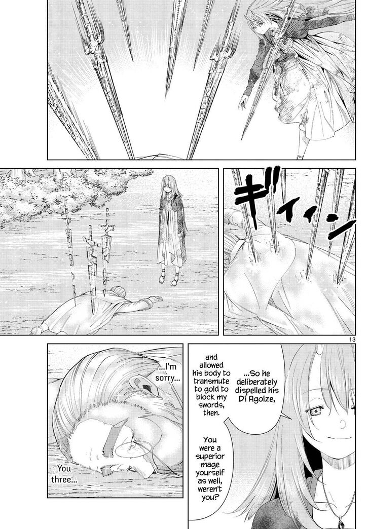 Frieren: Beyond Journey's End Manga Chapter 97 page 13 - Observation scene