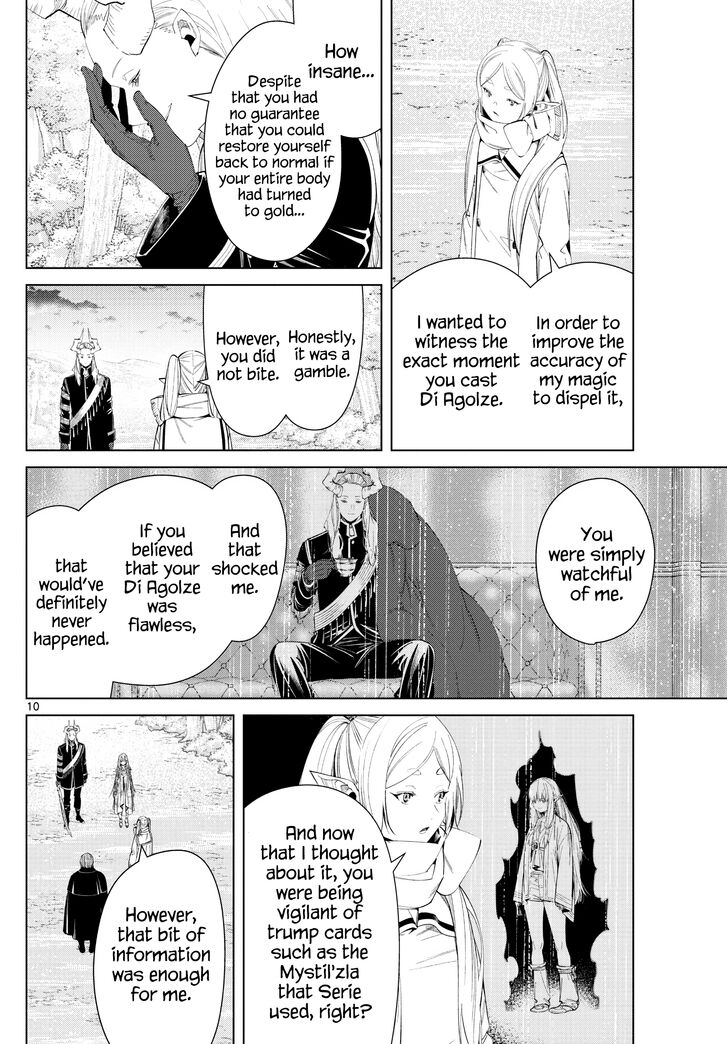 Frieren: Beyond Journey's End Manga Chapter 98 page 10 - Retribution scene