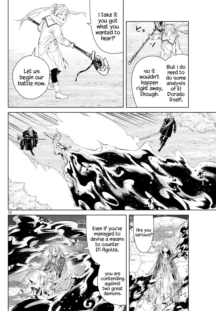 Frieren: Beyond Journey's End Manga Chapter 98 page 12 - Retribution scene