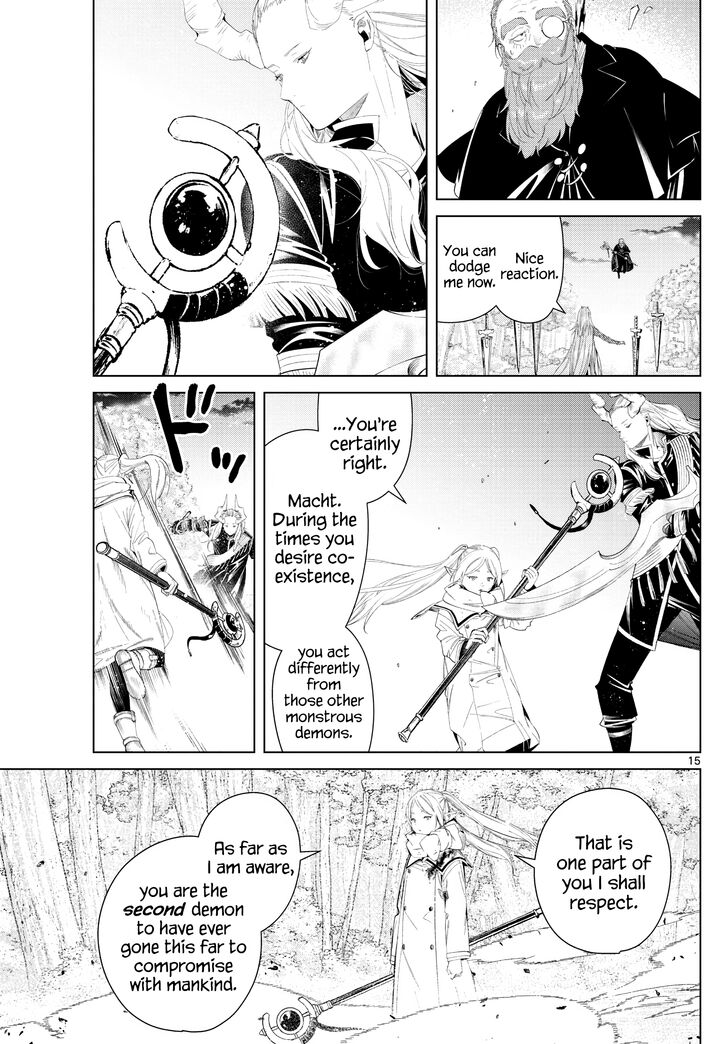 Frieren: Beyond Journey's End Manga Chapter 98 page 15 - Retribution scene