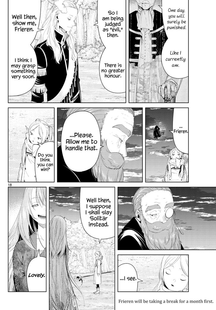 Frieren: Beyond Journey's End Manga Chapter 98 page 18 - Retribution scene