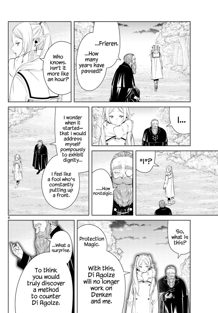 Frieren: Beyond Journey's End Manga Chapter 98 page 6 - Retribution scene