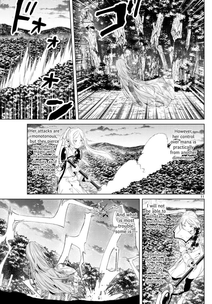 Frieren: Beyond Journey's End Manga Chapter 99 page 11 - Offense and Defense scene