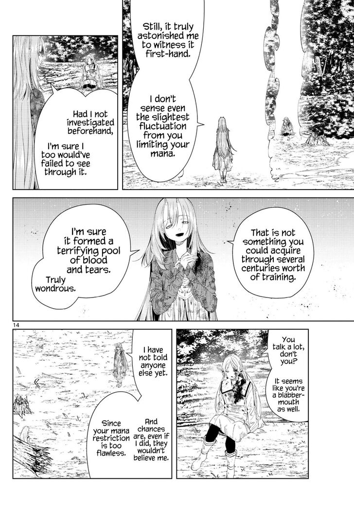 Frieren: Beyond Journey's End Manga Chapter 99 page 14 - Offense and Defense scene