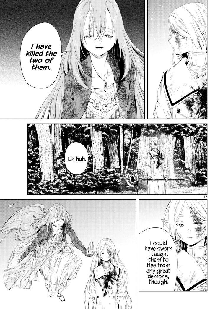Frieren: Beyond Journey's End Manga Chapter 99 page 17 - Offense and Defense scene